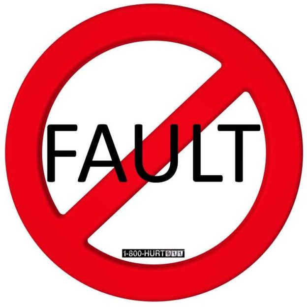 No-Fault sign
