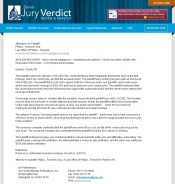 Broken ankle settlement published