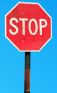 motorcycle ran stop sign